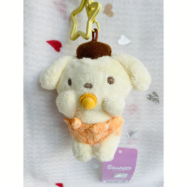 Sanrio Pacifier Plush Keychain 8cm Pompompurin Sanrio